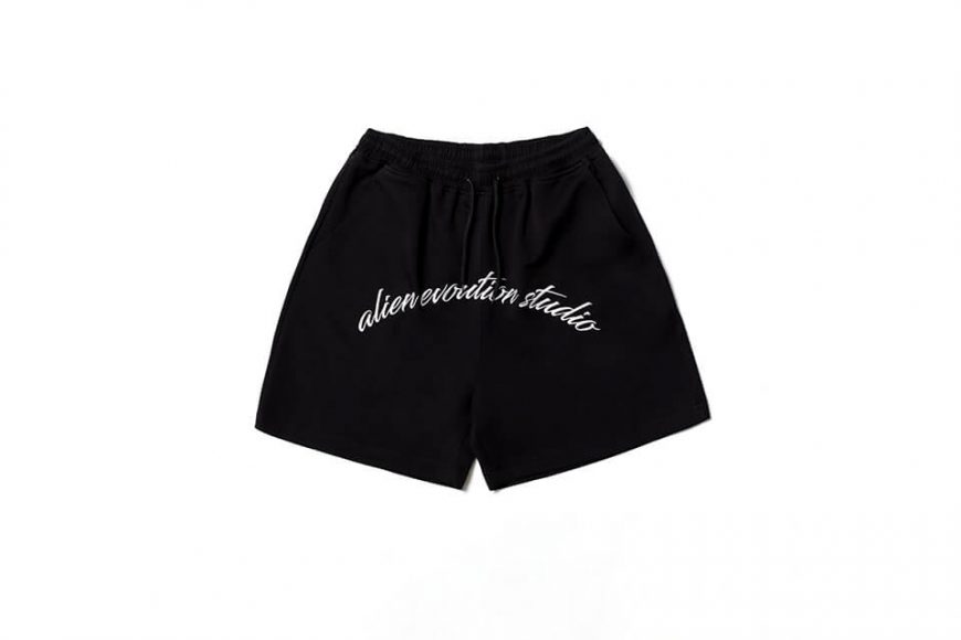 AES 22 SS Cursive Embroidery Shorts (2)
