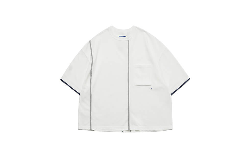 MELSIGN 22 SS Track Pocket Wide Tee (1)