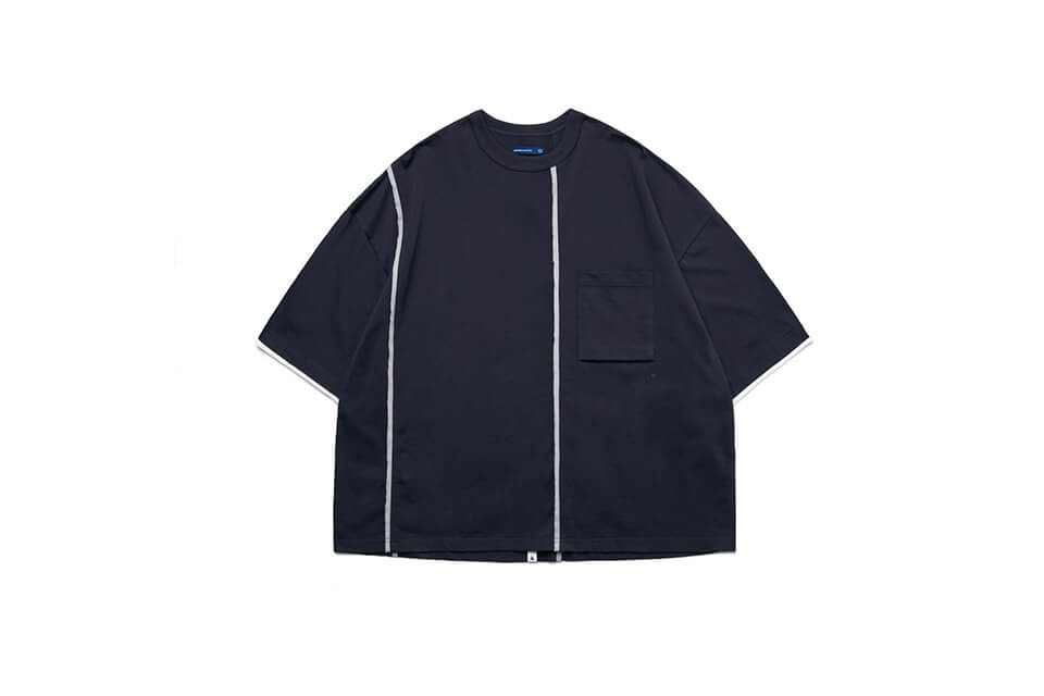 MELSIGN 22 SS Track Pocket Wide Tee (10)