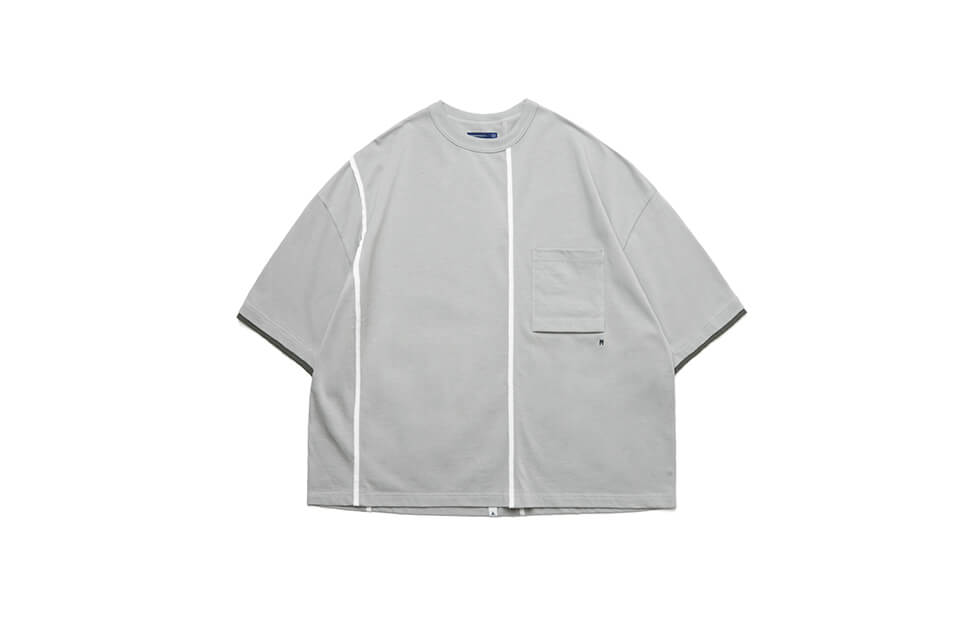 MELSIGN 22 SS Track Pocket Wide Tee (28)