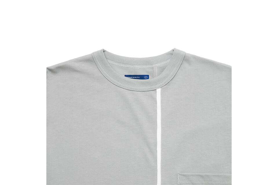MELSIGN 22 SS Track Pocket Wide Tee (31)