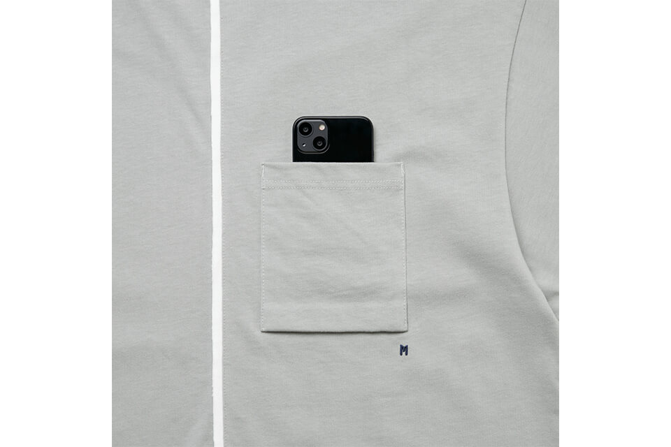 MELSIGN 22 SS Track Pocket Wide Tee (33)