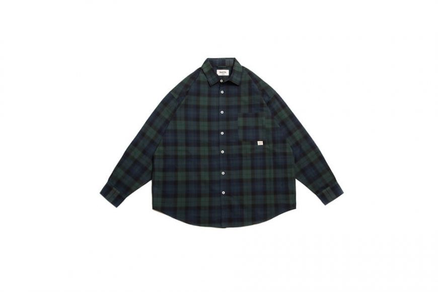 PERSEVERE 22 AW Long Sleeve Check Shirts (17)