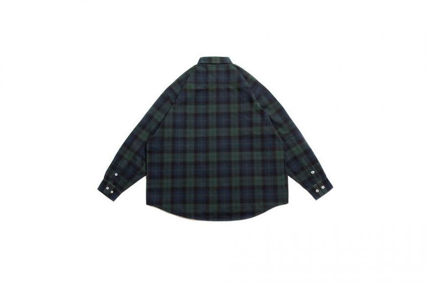 PERSEVERE 22 AW Long Sleeve Check Shirts (18)