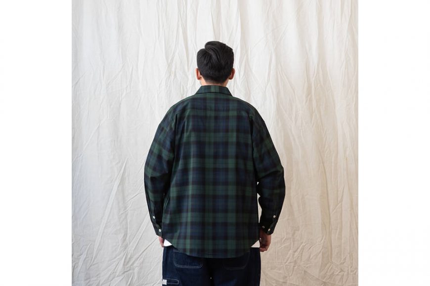 PERSEVERE 22 AW Long Sleeve Check Shirts (8)