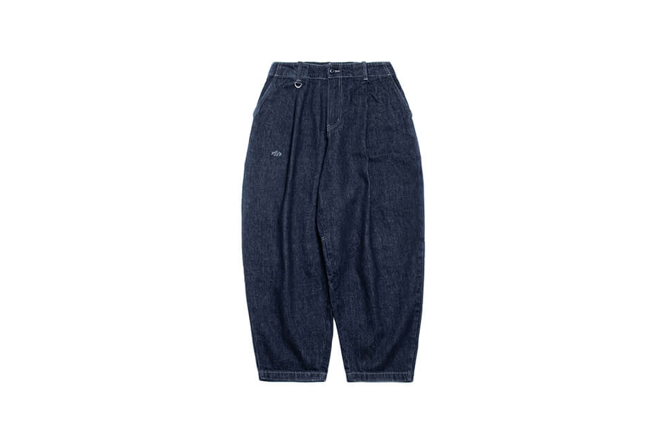 PERSEVERE 22 SS Onewash Pleated Denim Jeans (5)