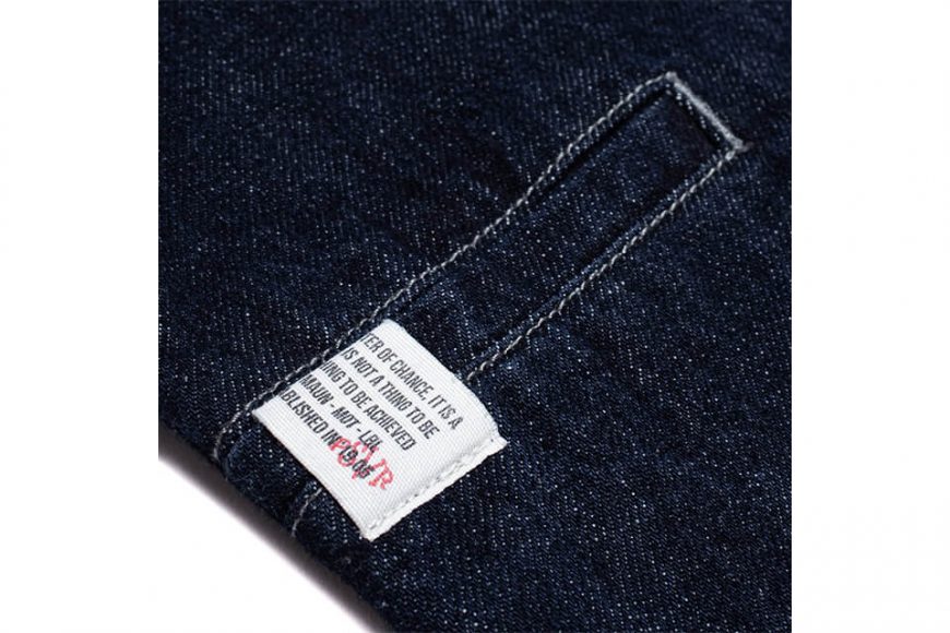 PERSEVERE 22 SS Onewash Pleated Denim Jeans (8)