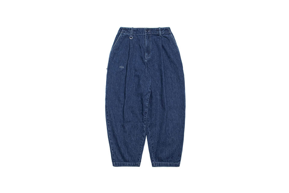 PERSEVERE 22 SS Stonewashed Pleated Denim Jean (18)