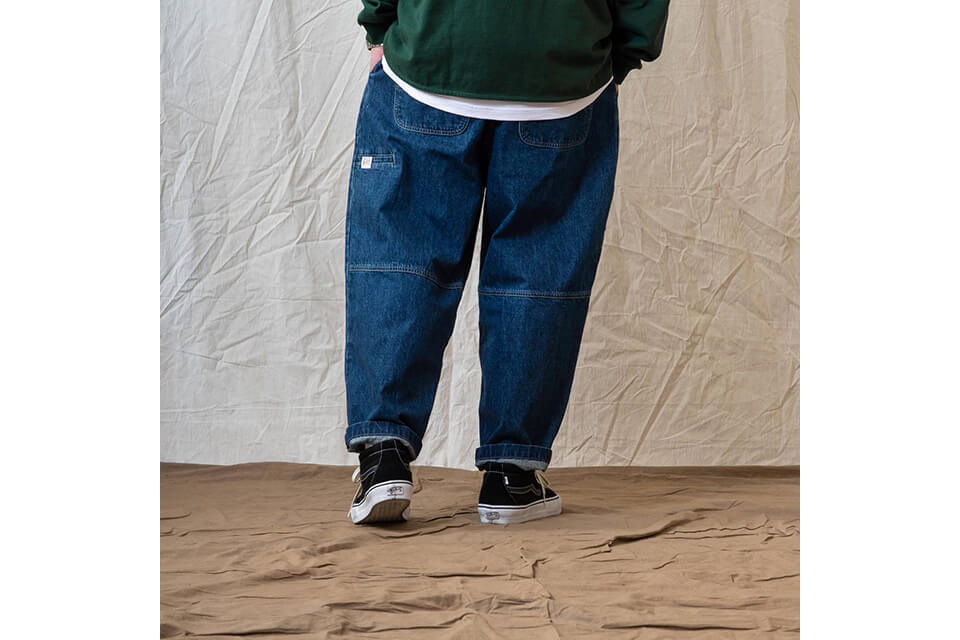 PERSEVERE 22 SS Stonewashed Pleated Denim Jean (8)