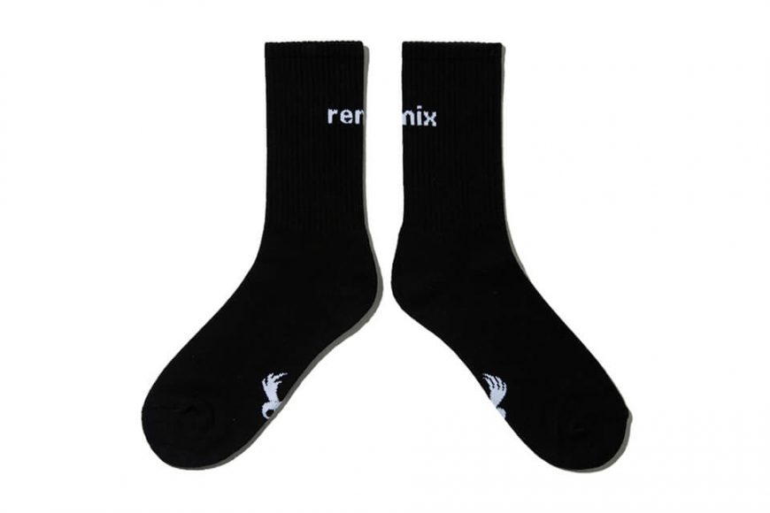 REMIX 22 AW W-Logo Socks (1)