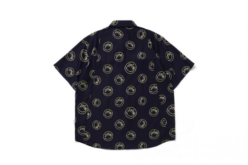 SMG 22 AW Smiley Face Pattern Shirt (6)