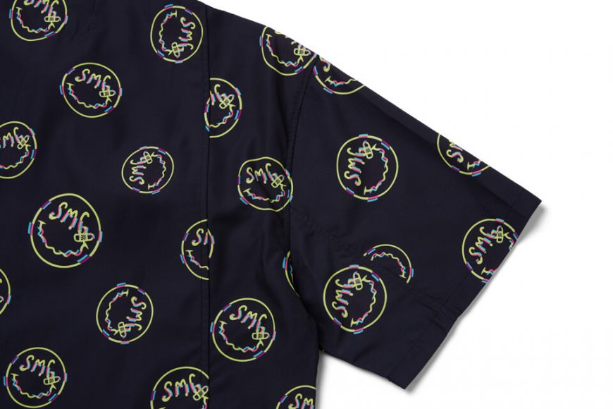 SMG 22 AW Smiley Face Pattern Shirt (9)