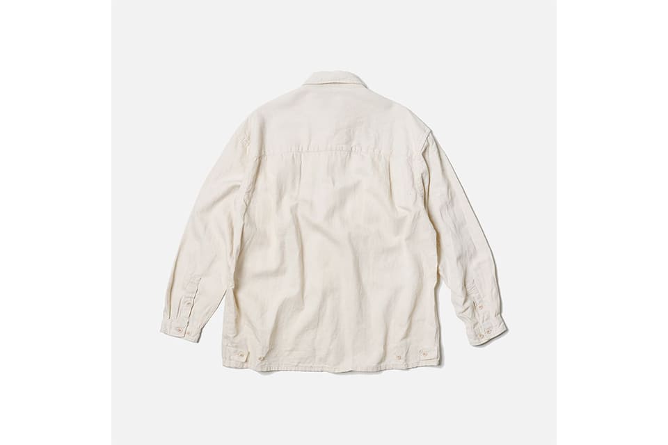 FrizmWORKS 22 FW Denim Trucker Oversized Shirt (4)