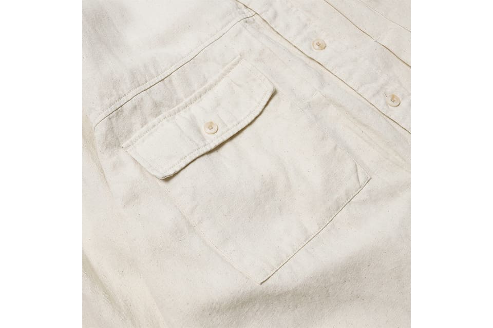 FrizmWORKS 22 FW Denim Trucker Oversized Shirt (6)