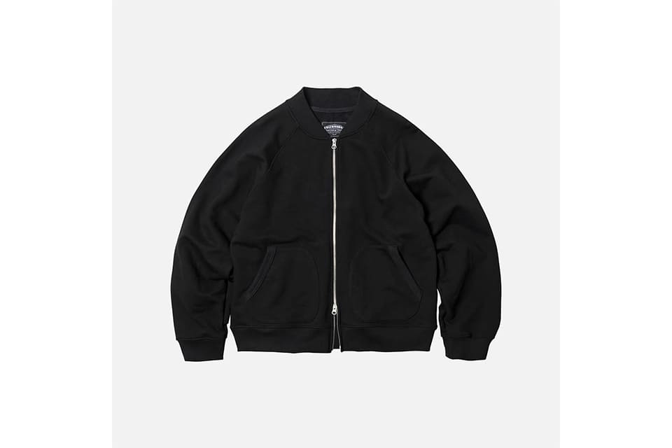 FrizmWORKS 22 FW Raglan Zip Up Sweat Cardigan (3)