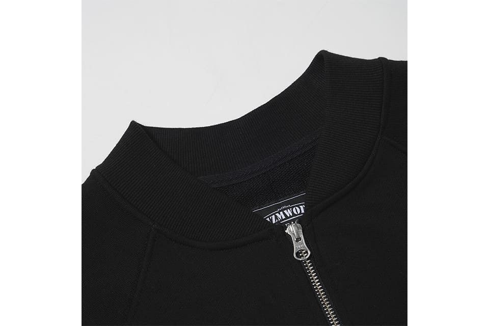 FrizmWORKS 22 FW Raglan Zip Up Sweat Cardigan (5)