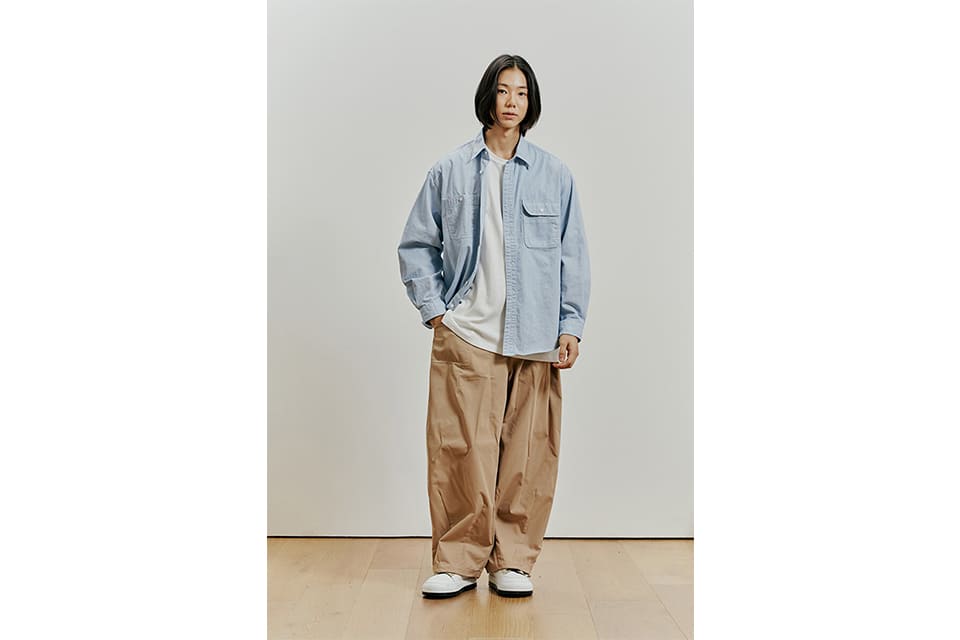 FrizmWORKS 22 FW Shirring Work Shirt (3)