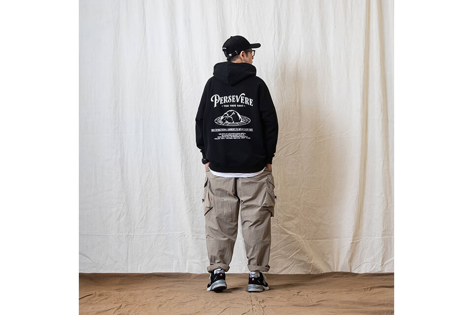 PERSEVERE 22 AW Layered Pocket Cargo Pants (10)