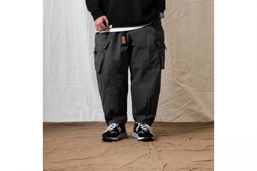 PERSEVERE 22 AW Layered Pocket Cargo Pants (7)