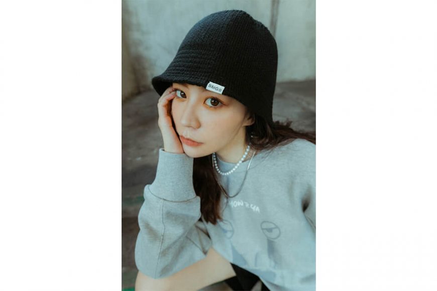 SMG 22 AW Knitted Bucket Hat (2)
