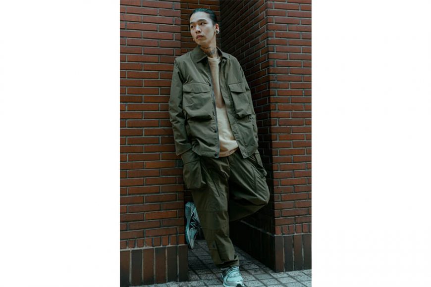 SMG 22 AW Patchwork Military Trousers (1)