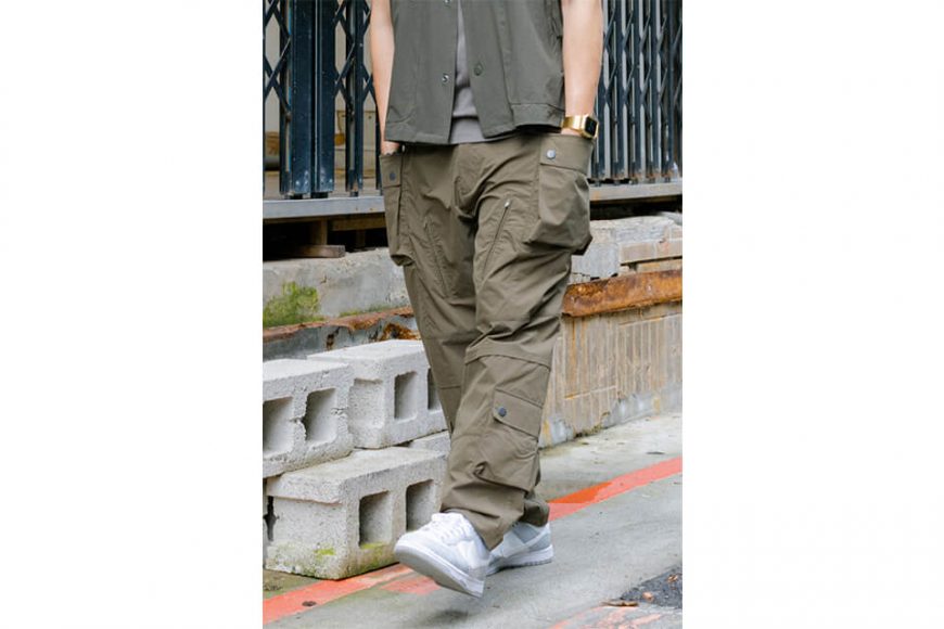 SMG 22 AW Patchwork Military Trousers (3)