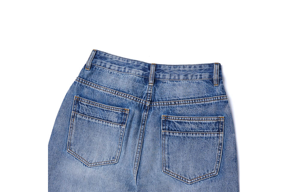 SMG 22 AW WMNS Washed Denim Wide Trousers (6)