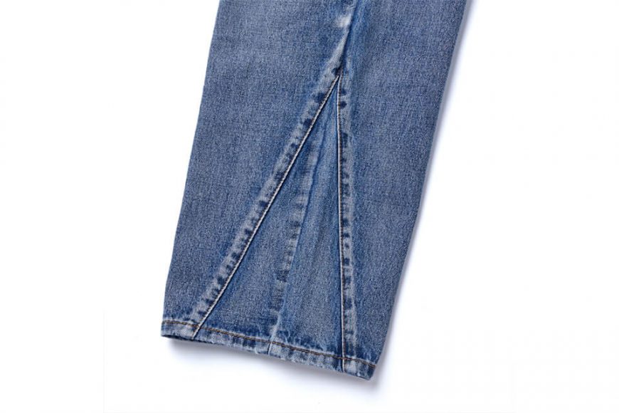 SMG 22 AW WMNS Washed Denim Wide Trousers (7)