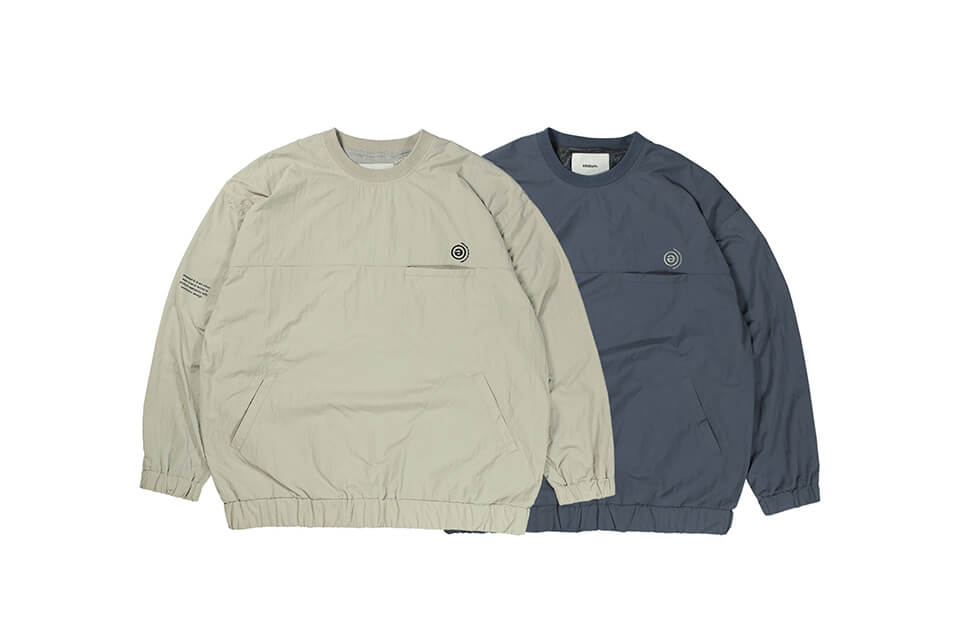 IDEALISM 22 AW Nylon Sweatshirt (1)