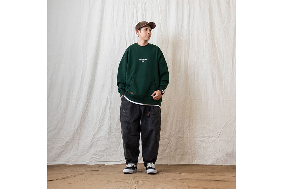 PERSEVERE 22 AW Classic Washed Sweatshirt (7)