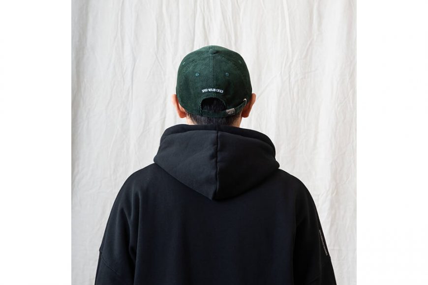 PERSEVERE 22 AW Embroidered Corduroy 6-Panel Cap (8)
