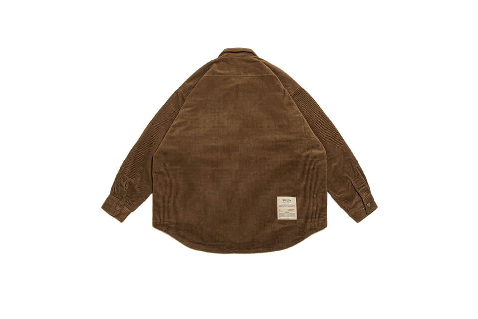 PERSEVERE 22 AW Long Sleeve Corduroy Jac-Shirt (18)