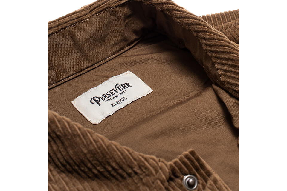 PERSEVERE 22 AW Long Sleeve Corduroy Jac-Shirt (19)
