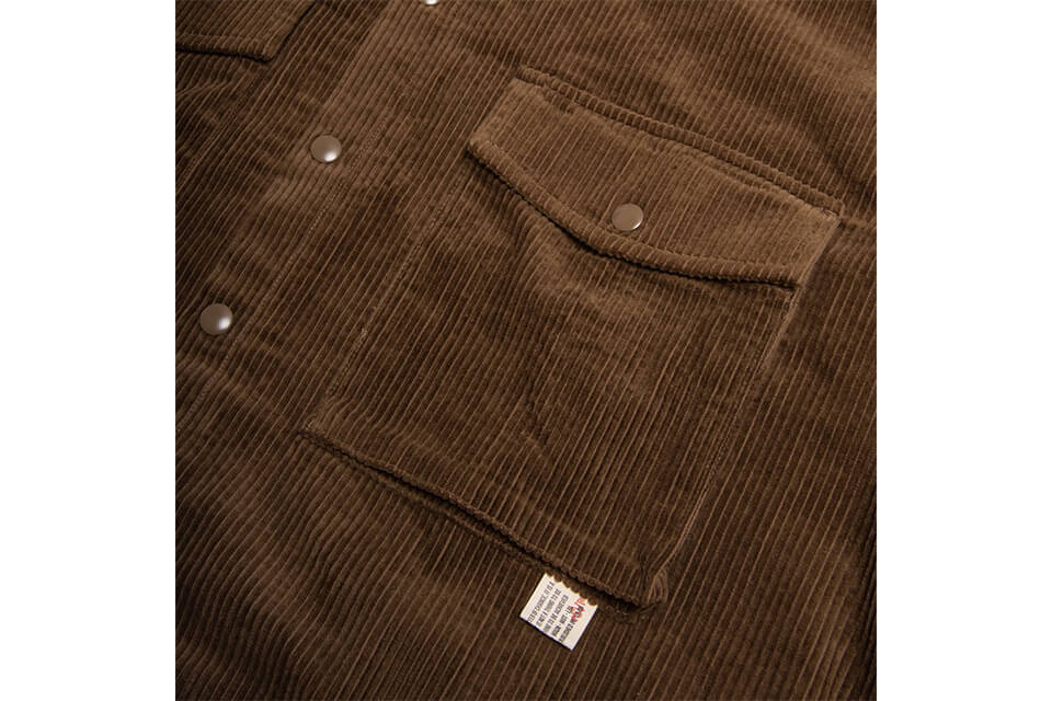 PERSEVERE 22 AW Long Sleeve Corduroy Jac-Shirt (21)