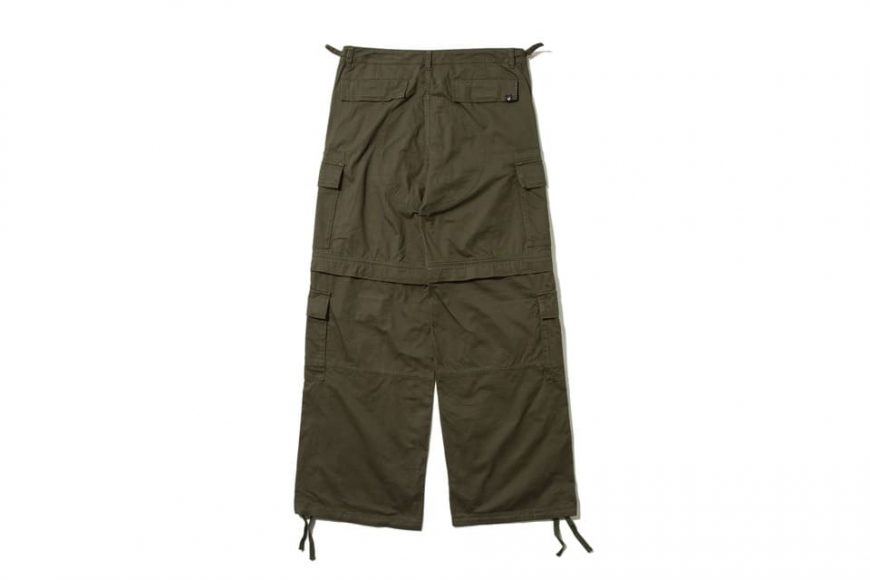 REMIX 22 AW Washed Zip-Off Cargo Pants (13)