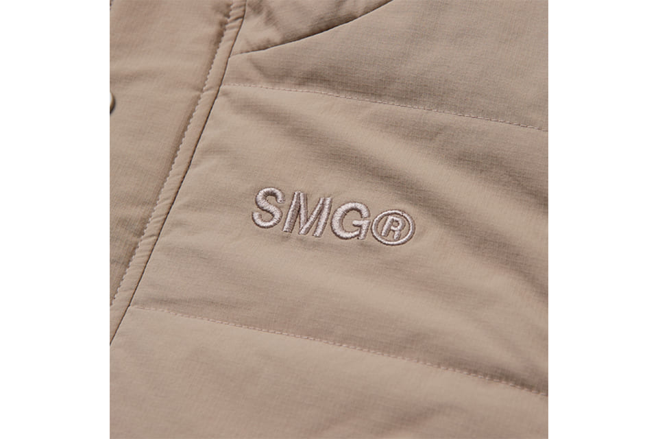 SMG 22 AW Nylon High Neck Vest (11)