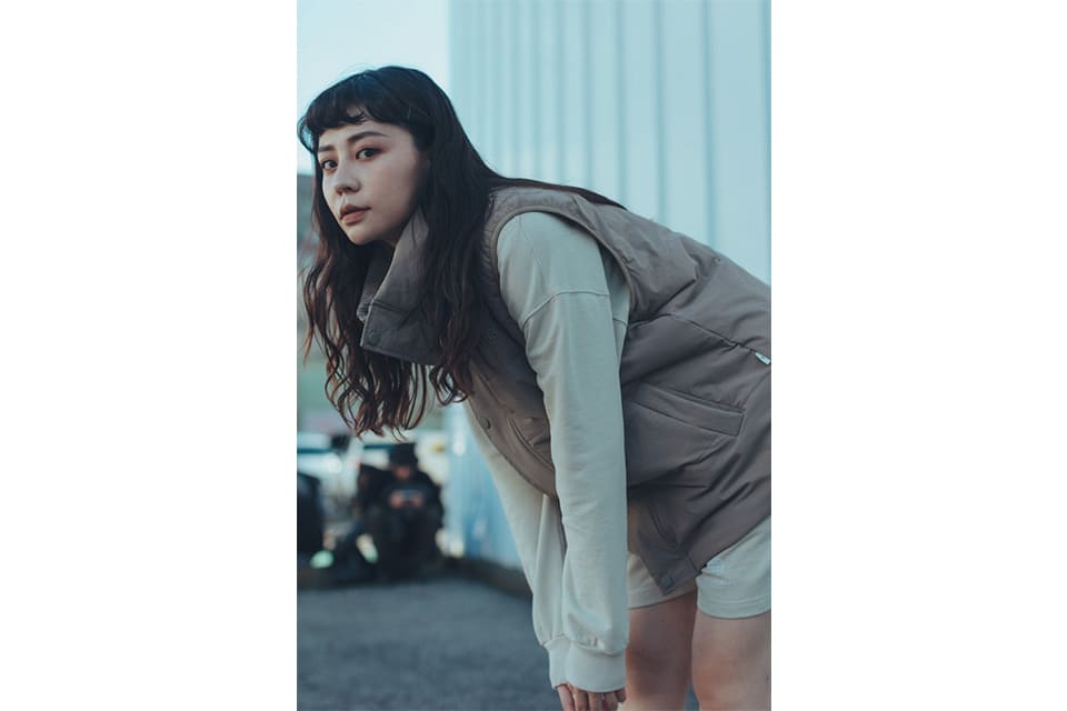 SMG 22 AW Nylon High Neck Vest (3)