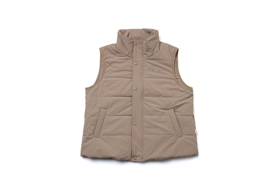 SMG 22 AW Nylon High Neck Vest (8)