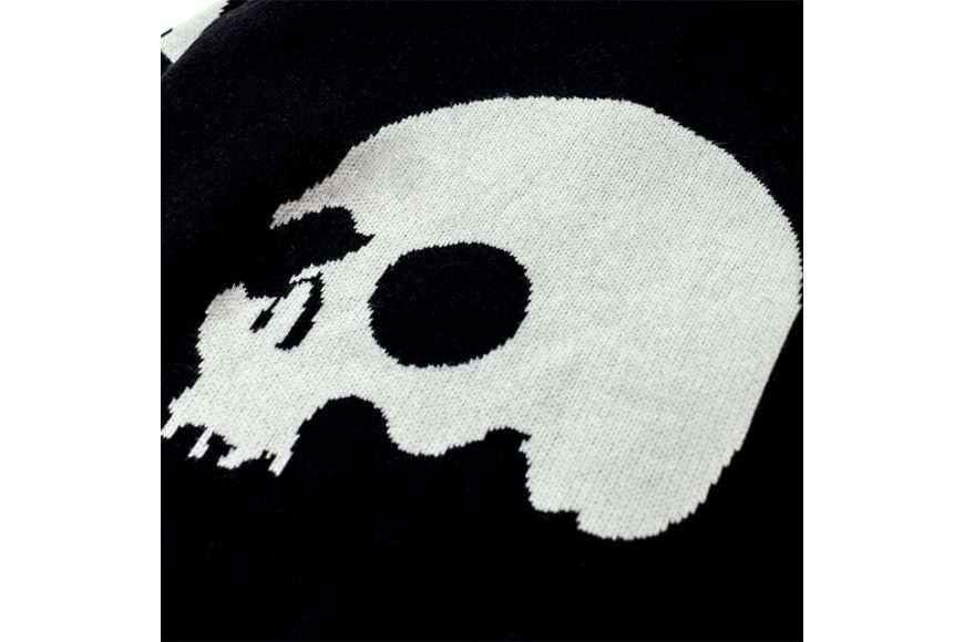 AES 22 AW Skull Logo Oversized Sweater (2)