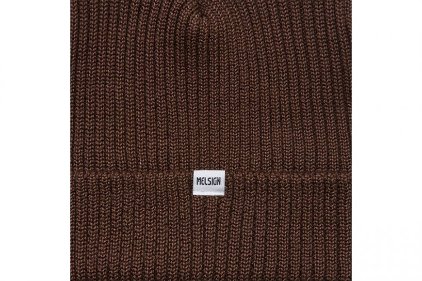 MELSIGN 22 AW Embroidered Logo Beanie (23)