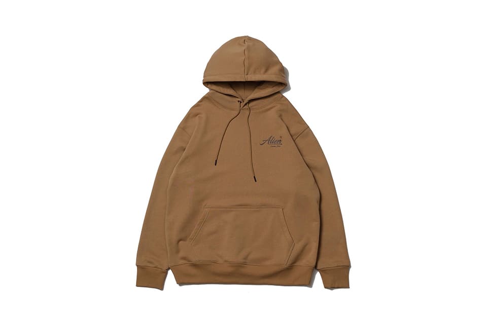 AES 22 AW Handwriting Skull Hoodie (4)