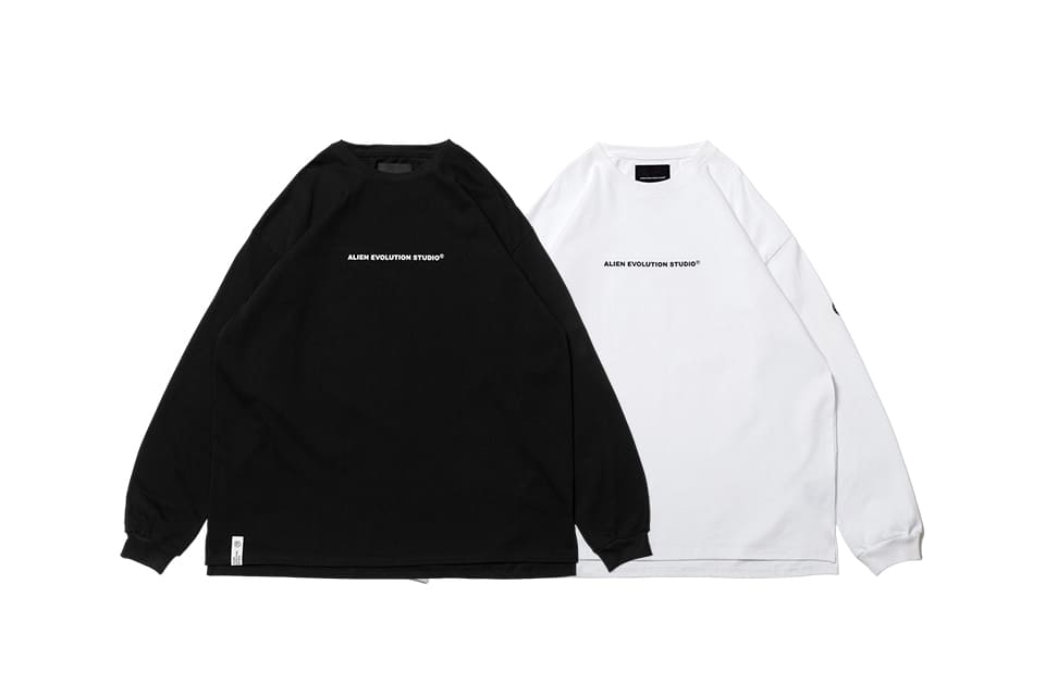 AES 1/7(六)發售22 A/W Logo Printed Long Sleeve Tee | NMR