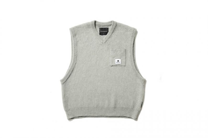 AES 22 AW Pocket V-Neck Knitted Vest (5)