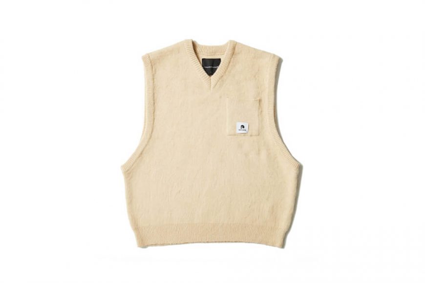 AES 22 AW Pocket V-Neck Knitted Vest (8)