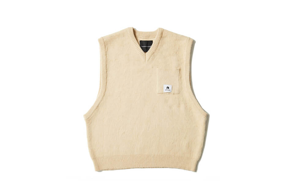 AES 22 AW Pocket V-Neck Knitted Vest (8)