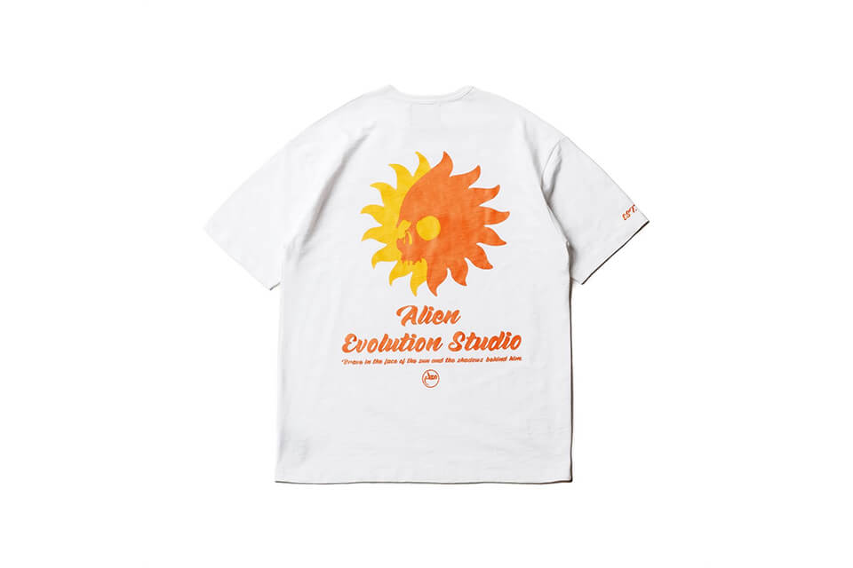 AES 22 AW Skull Sun Oversized Tee (5)
