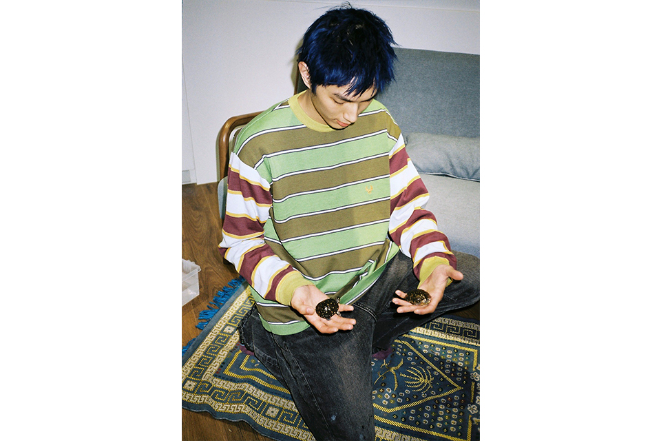 REMIX 22 AW Striped Knit LS Tee (4)