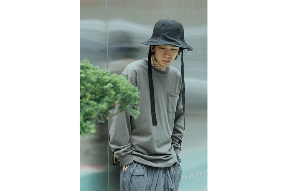 SMG 22 AW Nylon Bucket Hat (1)