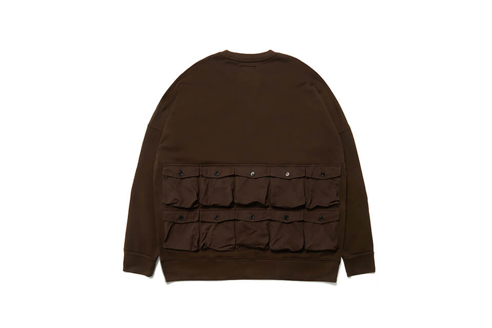 AES 22 AW 666 Multi-Pocket Oversized Sweatshirts (2)