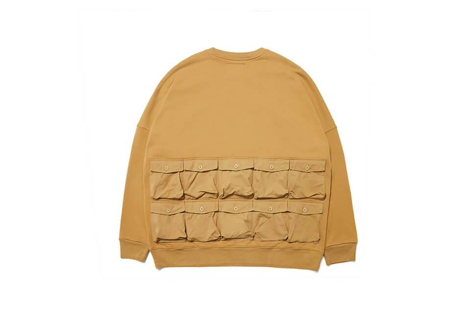 AES 22 AW 666 Multi-Pocket Oversized Sweatshirts (6)